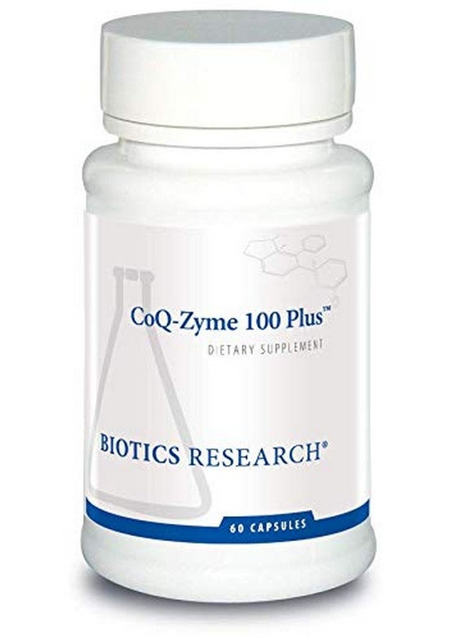 بيوتيكس ريسيرش Biotics Research Coq Zyme 100 Plus 100 mg Emulsified Co Q10، امتصاص عالي، فيتامينات B المركبة المضافة، صحة القلب، مستويات طاقة صحية، 60 كبسولة - Image 1