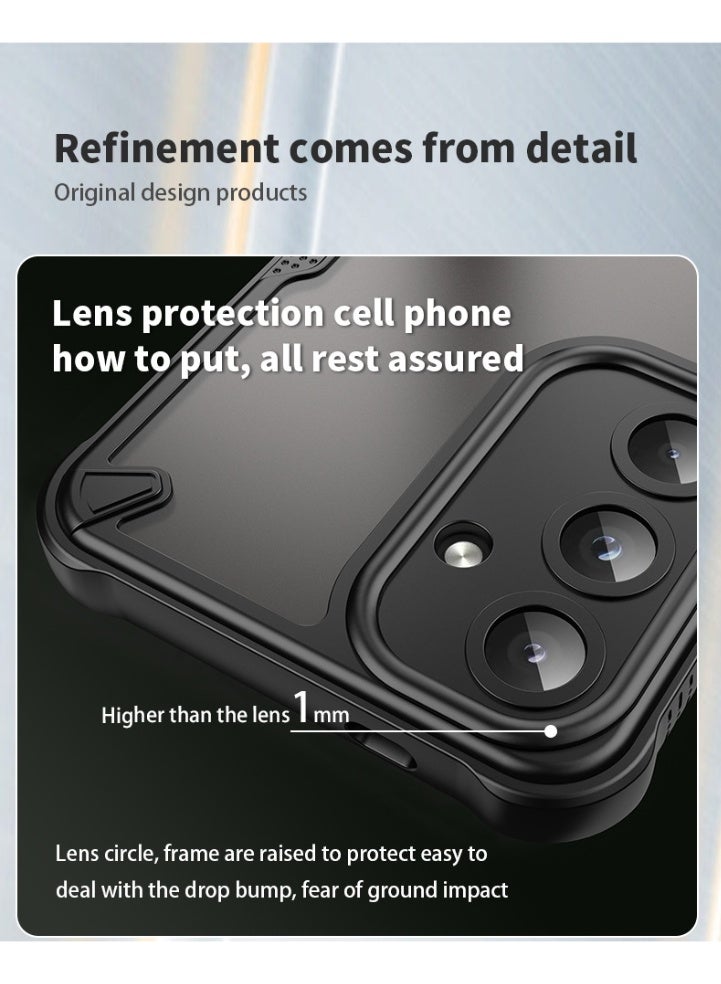 Protective Case for Samsung Galaxy S25 – Matte Washable TPU Cover | Anti-Fingerprint | Shockproof Full Body with Lens Protection | Flexible & Durable Design - Image 5