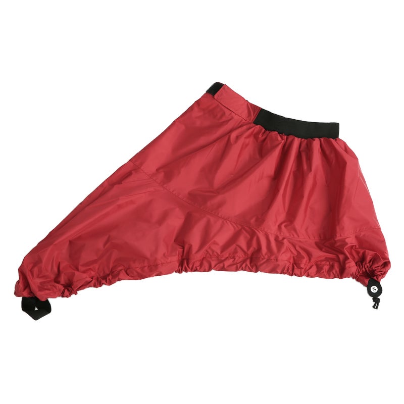 Kayak Skirt: Red L Waterproof Nylon - UV Waterproof Anti-Dust Stretchable Design With Elastic Straps Adjustment Sticker for Outdoor Beach Backyard Kayak Storage Protection - Image 5