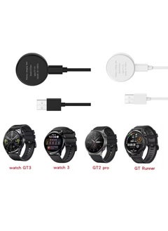 JAJEEK USB Charging Cable Compatible with Huawei Watch GT4, GT3, GT2, GT2 Pro, Watch 4, 3, 2 – Replacement Magnetic USB Charger Cable for Huawei Smartwatch Models – Fast & Secure Charging, Durable Cord, Ideal for Travel or Home Use  - Image 3
