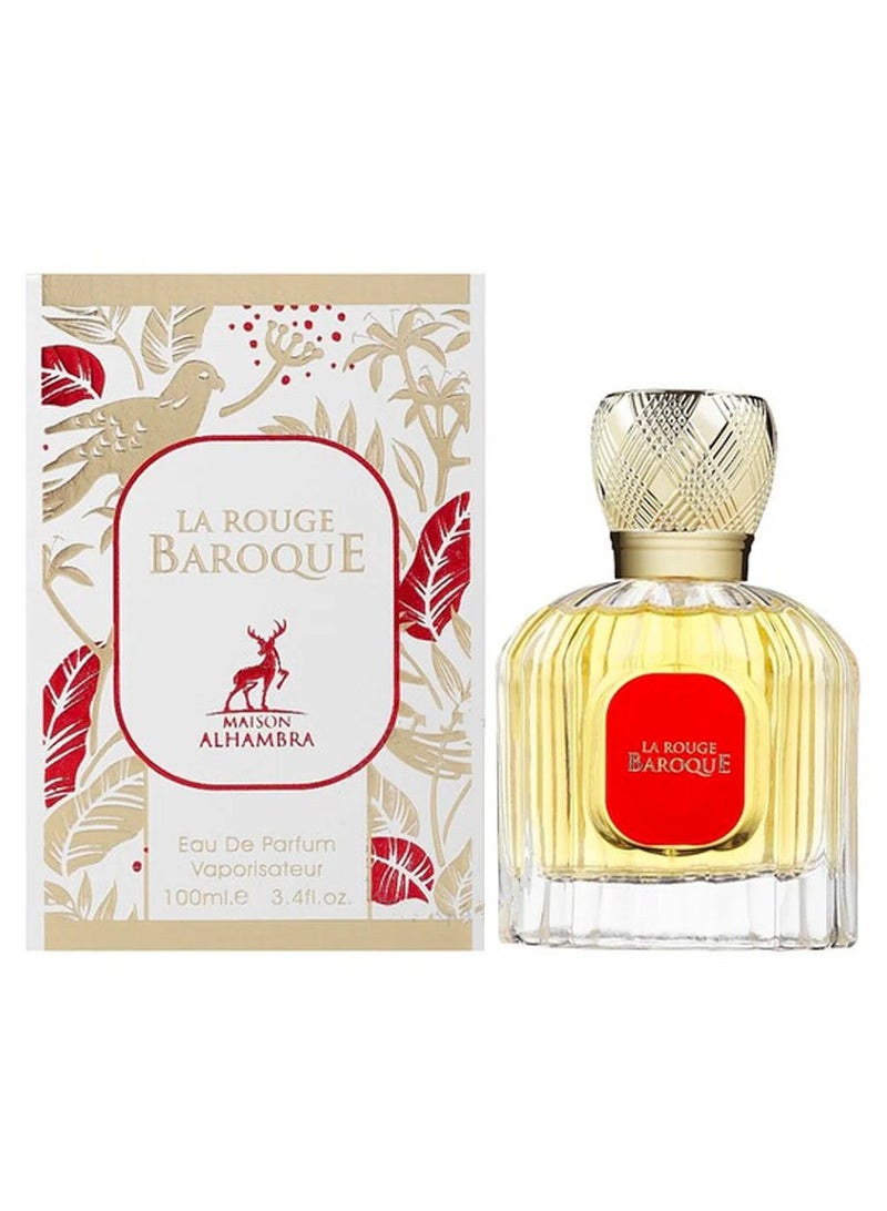 ميزون الهمبرا عطر لا روج باروك أو دو برفيوم من ميزون الهمبرا للنساء - 100 مل (مستوحى من باكارات روج 540) - Image 1