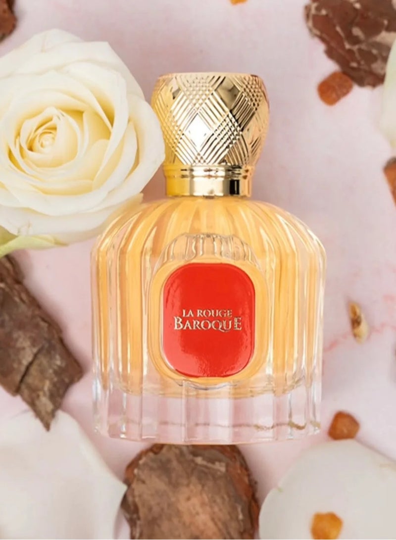 ميزون الهمبرا عطر لا روج باروك أو دو برفيوم من ميزون الهمبرا للنساء - 100 مل (مستوحى من باكارات روج 540) - Image 3