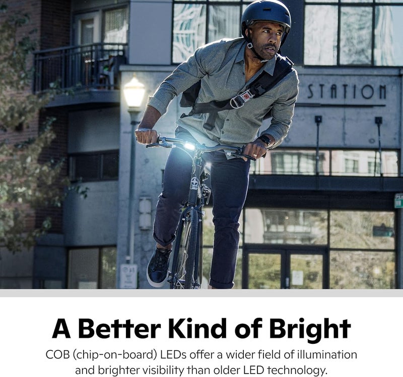 شوين مجموعة أضواء LED من Schwinn، مزودة ببطارية، أضواء أمامية وخلفية، حزام تثبيت بدون أدوات - Image 2