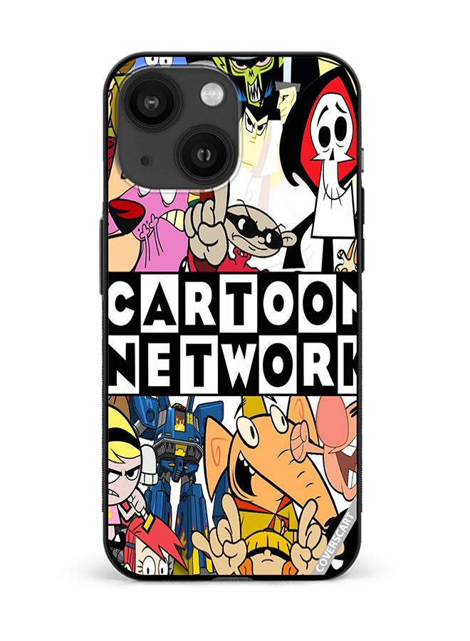 COVERSCART Protective Case Cover For Apple iPhone 13 Cartoon Network Design Multicolour