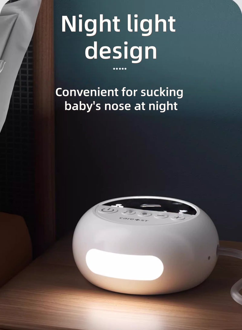 🍼 Electric Baby Nose Cleaner – Rechargeable Nasal Aspirator with 9 Suction Levels, Soft Silicone Tips, Mucus Remover for Infants 👶  - Image 4