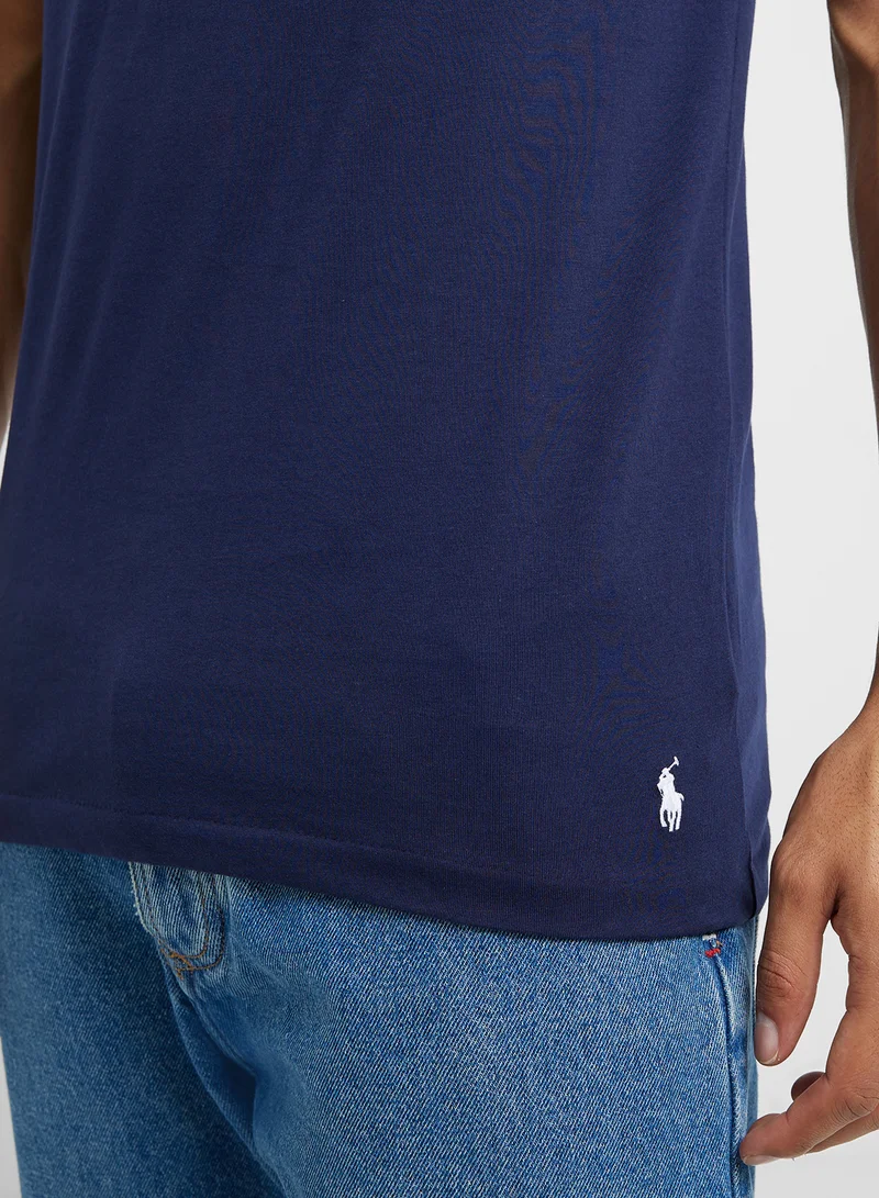 POLO RALPH LAUREN 3 Pack Assorted Crew Neck T-Shirt