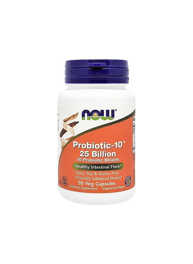 Probiotic10 25 Billion  50 Veg Capsules
