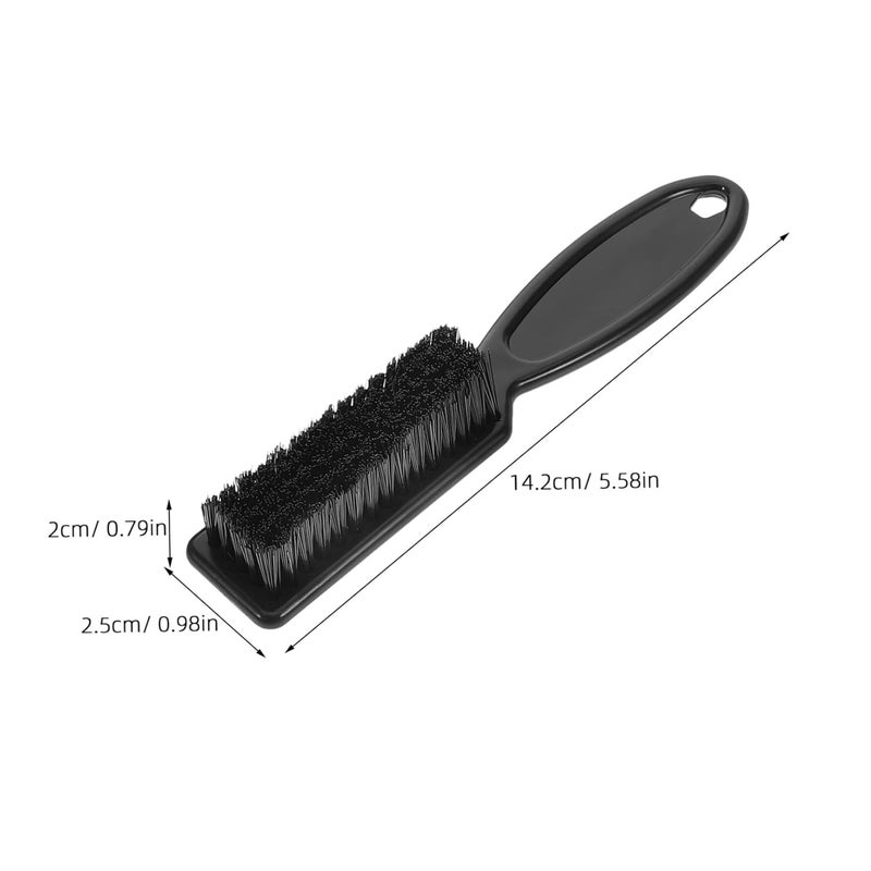 8 قطع فرشاة غبار الرقبة السوداء لقص الشعر وتصفيف اللحية وتنظيف الصالون بشعيرات ناعمة - Image 3