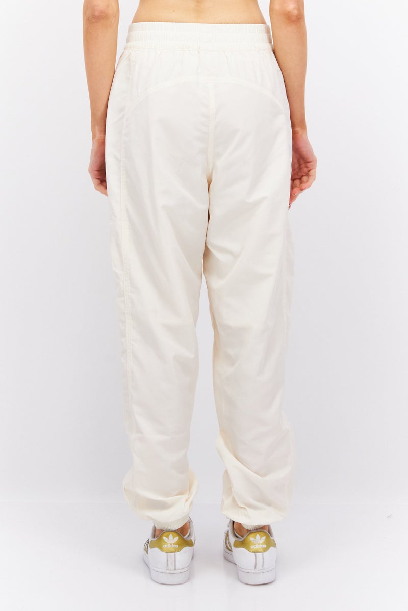 adidas Originals Women Sportswear Fit Embroidered Logo Training Pants, Cream  - Image 2