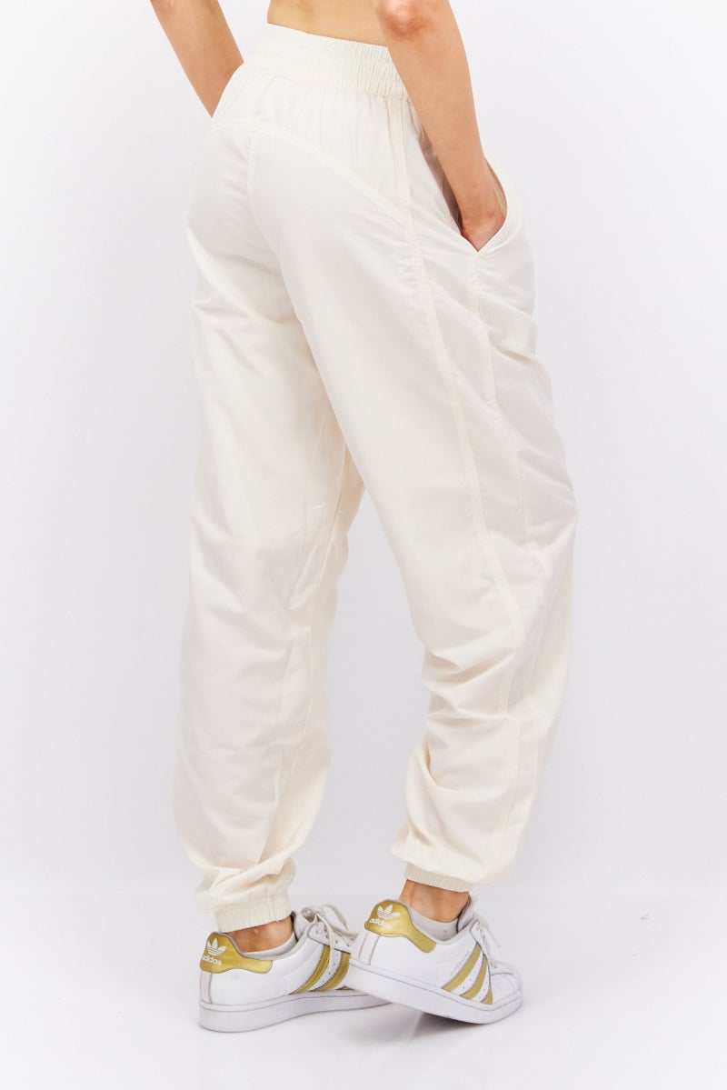 adidas Originals Women Sportswear Fit Embroidered Logo Training Pants, Cream  - Image 3