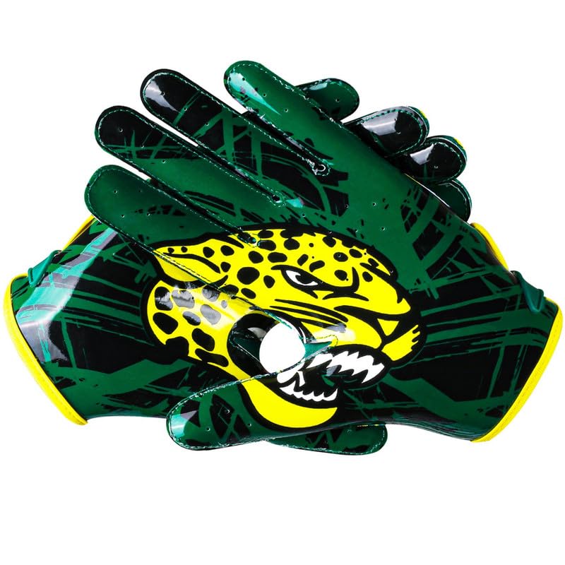 PLAYEUR Cheetah Rapid Strike Series Football Gloves – Unleash Speed, Supreme Grip – Long-Lasting Performance for Adult, Kids & Youth Football Gloves – The Ultimate Athletic Gift - Image 2