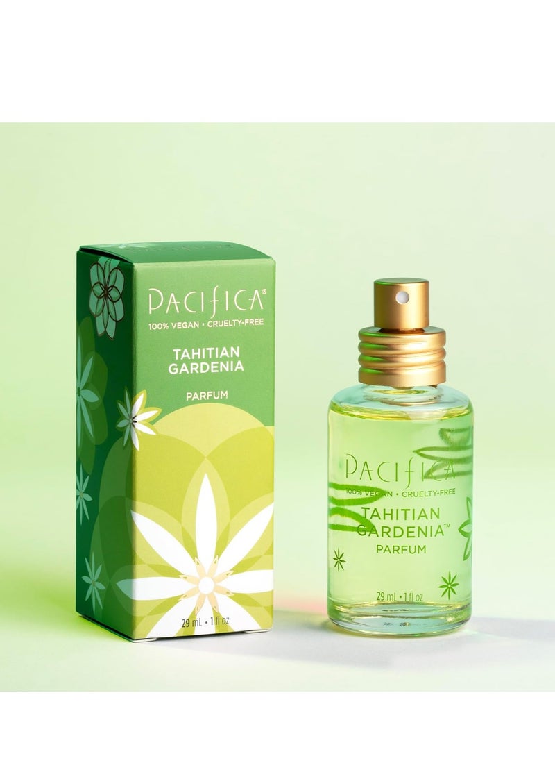 Pacifica Pacifica Tahitian Gardenia Spray Perfume - Vegan, Cruelty-Free Perfume with Essential Oils in Recyclable Glass Bottle  - Image 2