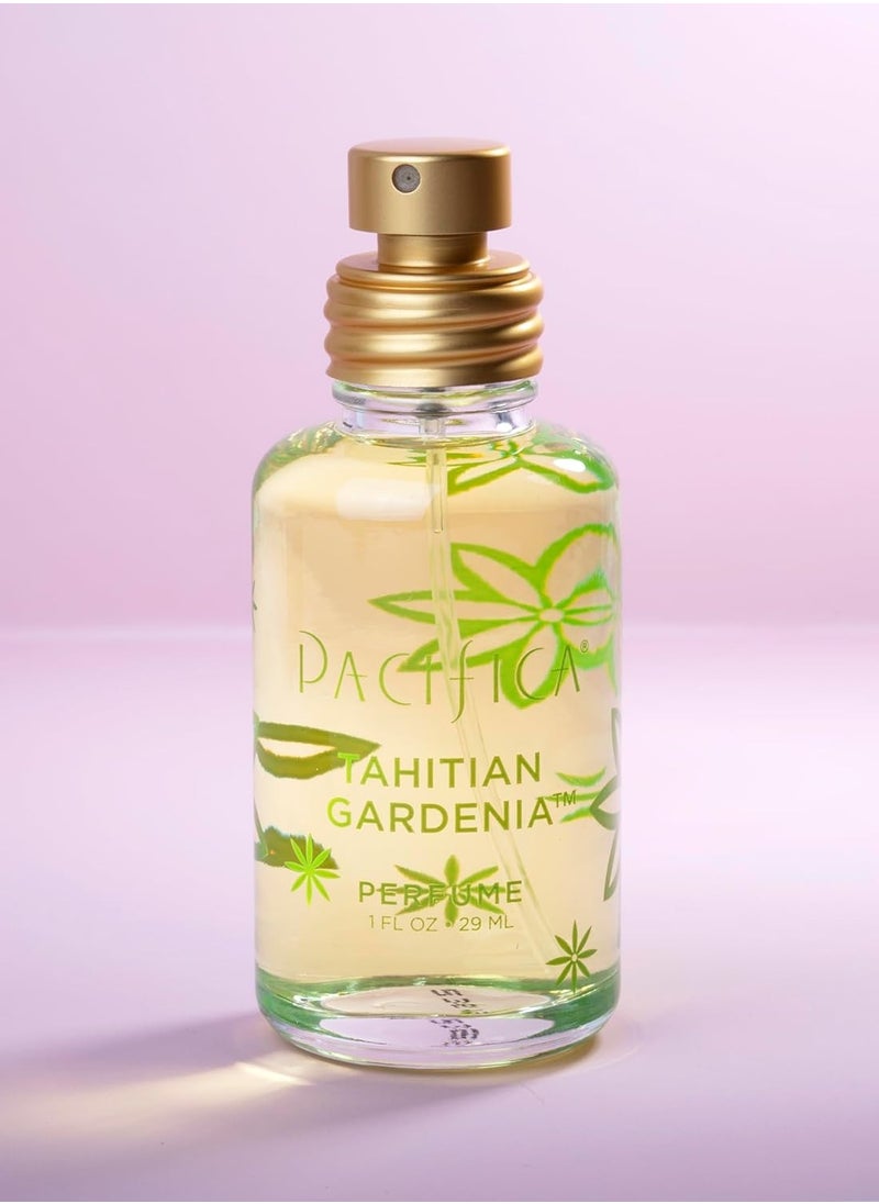 Pacifica Pacifica Tahitian Gardenia Spray Perfume - Vegan, Cruelty-Free Perfume with Essential Oils in Recyclable Glass Bottle  - Image 3
