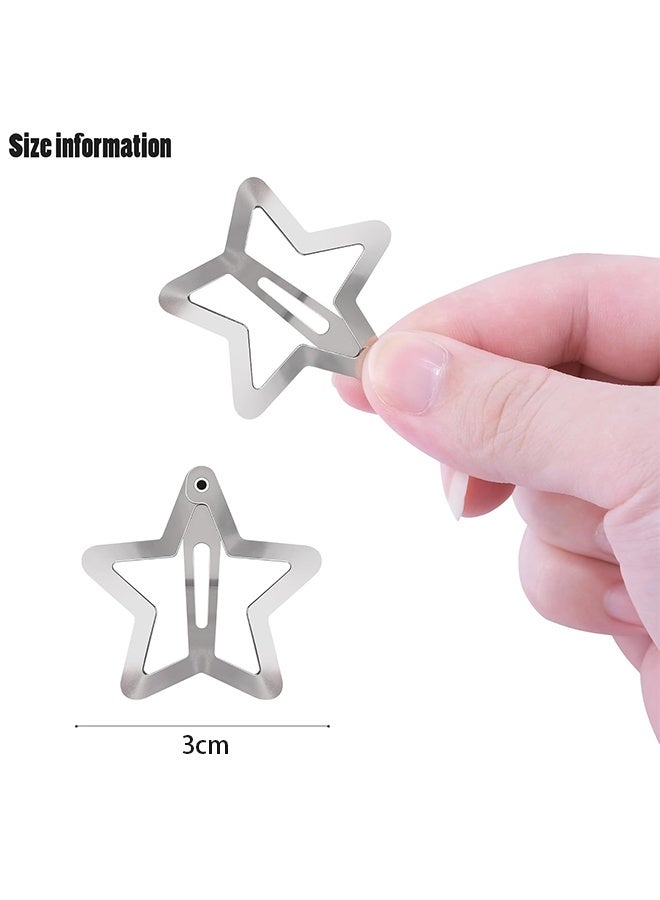 25 قطعة من مقاطع الشعر الفضية للفتيات والأطفال وإكسسوارات الشعر غير القابلة للانزلاق للنساء - Image 5