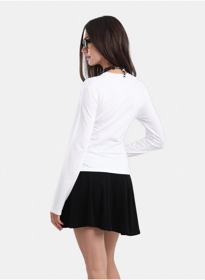 Carina - Basic Long Sleeves Top - Image 1