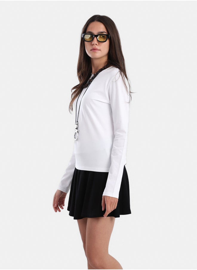 Carina - Basic Long Sleeves Top - Image 1