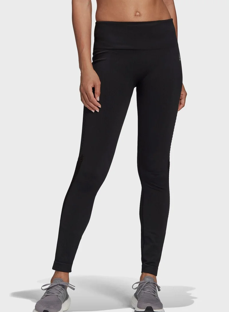 اديداس AEROKNIT 7/8 Running Leggings