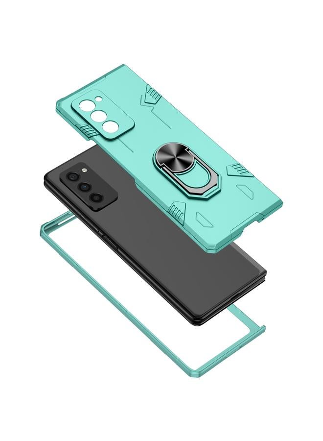 اس-توب جراب لهاتف Samsung Galaxy Z Fold2 5G، جراب هاتف غير لامع مقاوم للصدمات والأشعة فوق البنفسجية - Image 2