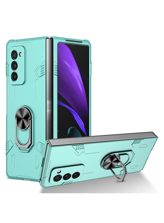 اس-توب جراب لهاتف Samsung Galaxy Z Fold2 5G، جراب هاتف غير لامع مقاوم للصدمات والأشعة فوق البنفسجية - Image 1