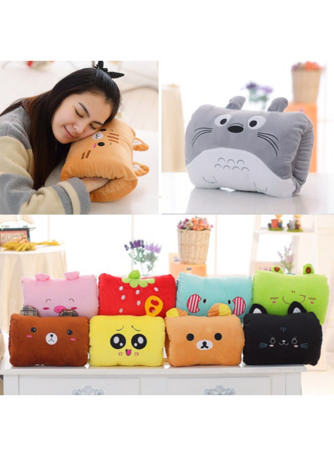 Hand Warming Gloves Nap Pillow Cushion Hand Warming Pillow Creative Hand Warming Pillow Plush Toy Children's Day Gift-Color:Frog-Height:20*30  - Image 3