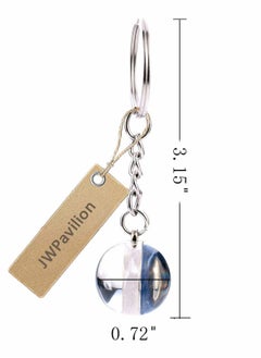 Excefore Solar System Planet Keychain Accessories Pendant Glow in the Dark Keyring Key Purse Handbag Car Charms  - Image 4