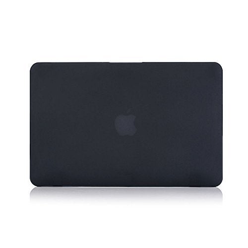 RUBAN Case for MacBook Air 13 Inch (Models: A1369 & A1466, Older Version 2010-2017 Release), Slim Snap On Hard Shell Protective Cover and Keyboard Cover, Black - Image 3