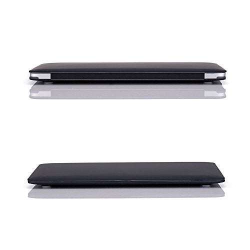 RUBAN Case for MacBook Air 13 Inch (Models: A1369 & A1466, Older Version 2010-2017 Release), Slim Snap On Hard Shell Protective Cover and Keyboard Cover, Black - Image 4