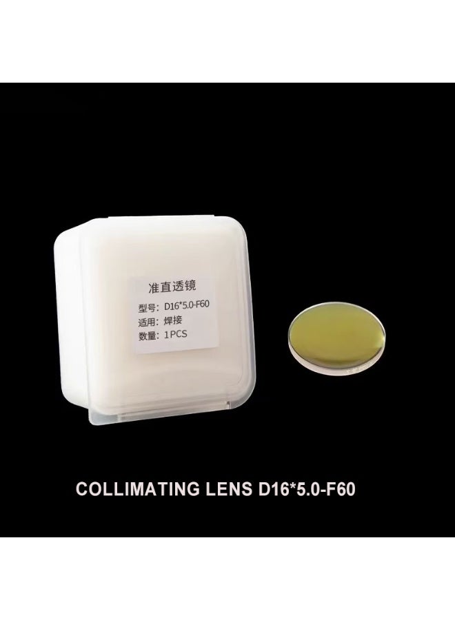 Collimating Lens D16T5.0F60 for Laser Welding Torch, with Dual-Sided Anti-Reflection Coating