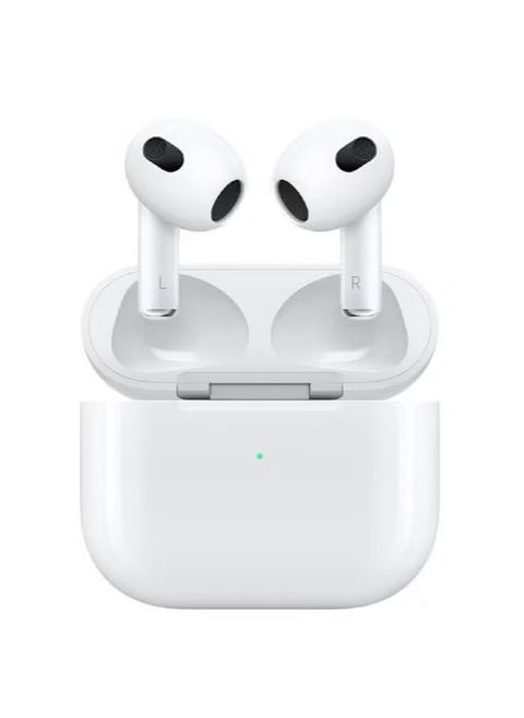 Wireless headset Bluetooth Headphones, Immersive Sound, Personalized Spatial Audio, Compatible with iPhone Android Phone, with Lightning Charging Cable (4rd Generation White)