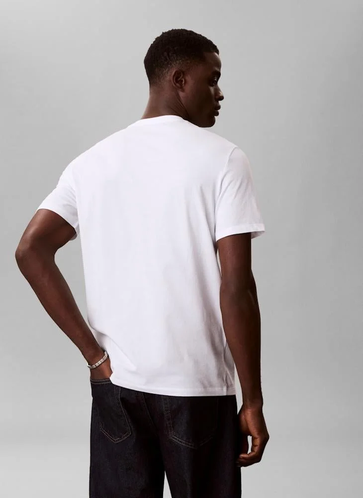 Calvin Klein Jeans  Graphic Crew Neck T-shirt for Men | Best Price UAE