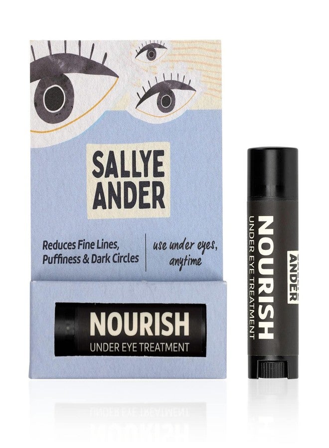 SALLYEANDER Nourish Under Eye Treatment - Soothing Stick for Dark Circles and Puffiness - Hydrating Shea, Cupuacu and Cocoa Butter - Gently Restore Tender Under Eye Skin - Handmade, Organic Balm - Image 1