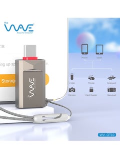 Wave USB 3.0 Type C OTG Adapter Fast USB A to Type C Adapter for Macbook Pro Xiaomi Huawei Samsung Mini USB Adapter Type-C OTG Cable Converter  - Image 2