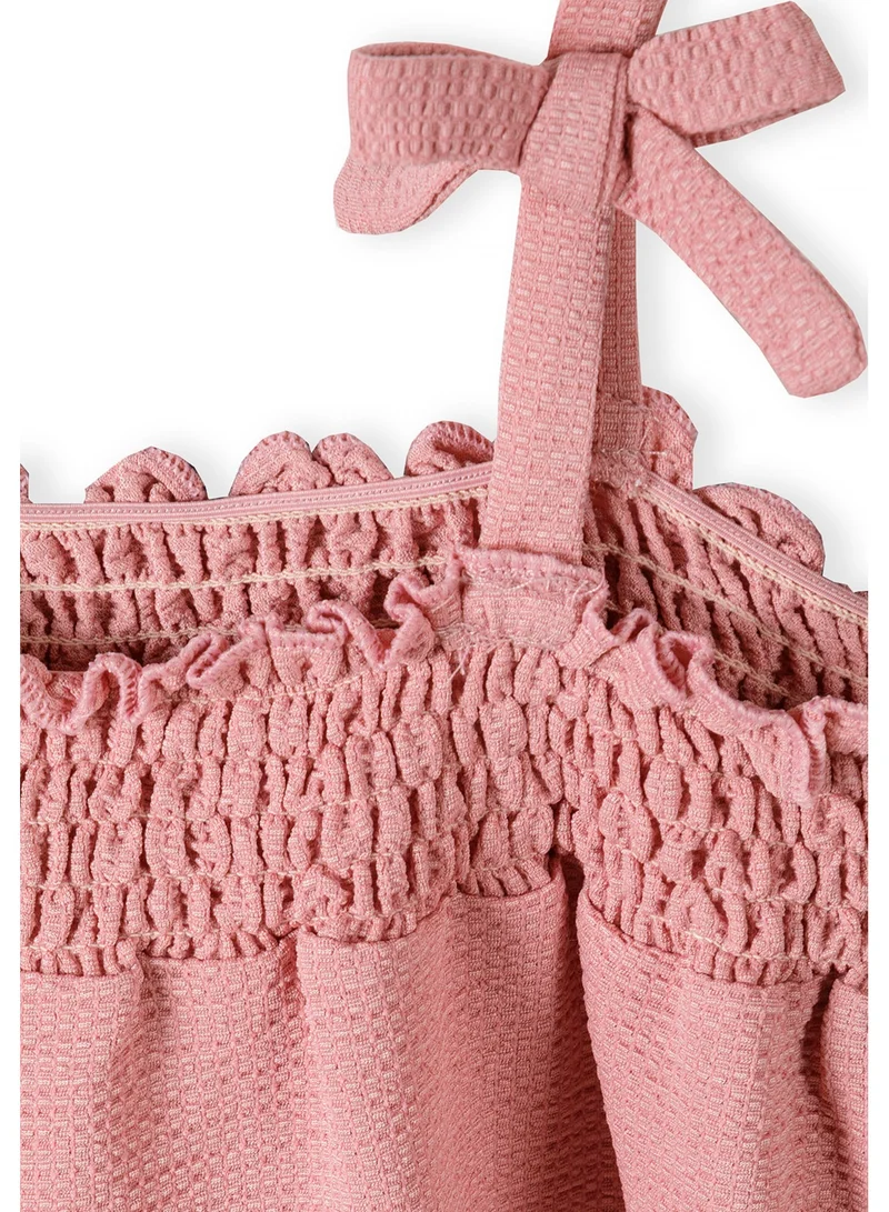 MINOTI Girls Two Piece Set with Print and Frill Hem Details