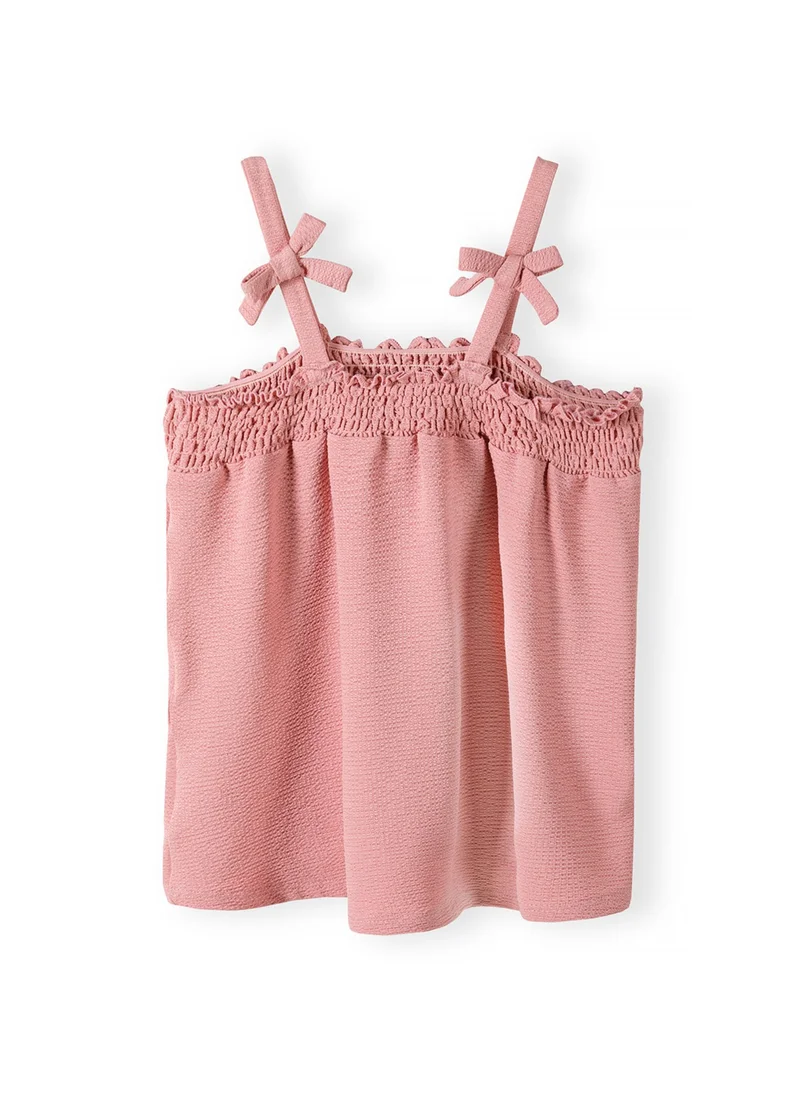MINOTI Teen Girls  Textured Top And Short Set