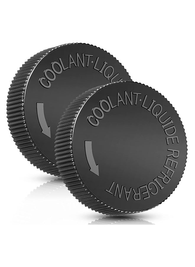 Topleo 2 PCS 21712-79900 Coolant Overflow Reservoir Cap Radiator Overflow Tank Lid Cover Compatible with Infiniti Nissan Murano Rogue Versa OEM 2171279900 21712-79900 - Image 1