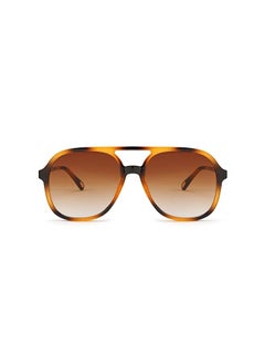 FEISEDY Retro Sunglasses for Women Men Square 70s Classic Double Bridge UV400 Lens Frame Sun Glasses B2394  - Image 5