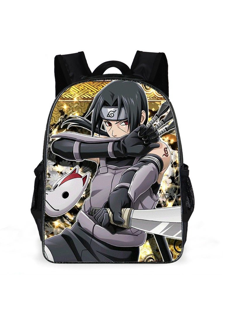 Children's leisure load reduction, student large capacity printed backpack, backpack, backpack - Image 1
