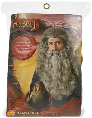 Rubies Lord Of The Rings The Hobbit: Gandalf Beard Kit for Adults, Men's One Size - Image 4