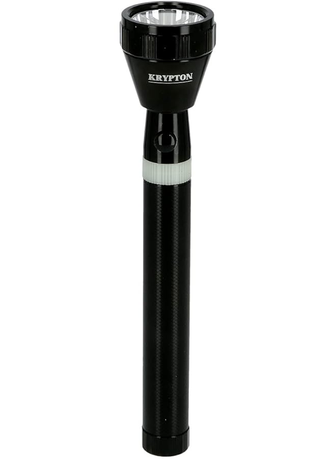 KRYPTON Rechargeable LED Flashlight High Power Flashlight Super Bright CREE LED Torch Light Built in 1500mAh Battery USB Charging 3 Hours Working Powerful Torch for Camping Hiking Trekking - Image 3