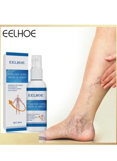 EELHOE Varicose Veins Medical Cream, Eliminate Spider Veins Spray, Relieve Varicose Veins, Improve Blood Circulation, Relieve Leg Fatigue, Anti-Edema, Improve Blood Circulation and Quickly Reduce Swelling  - Image 1