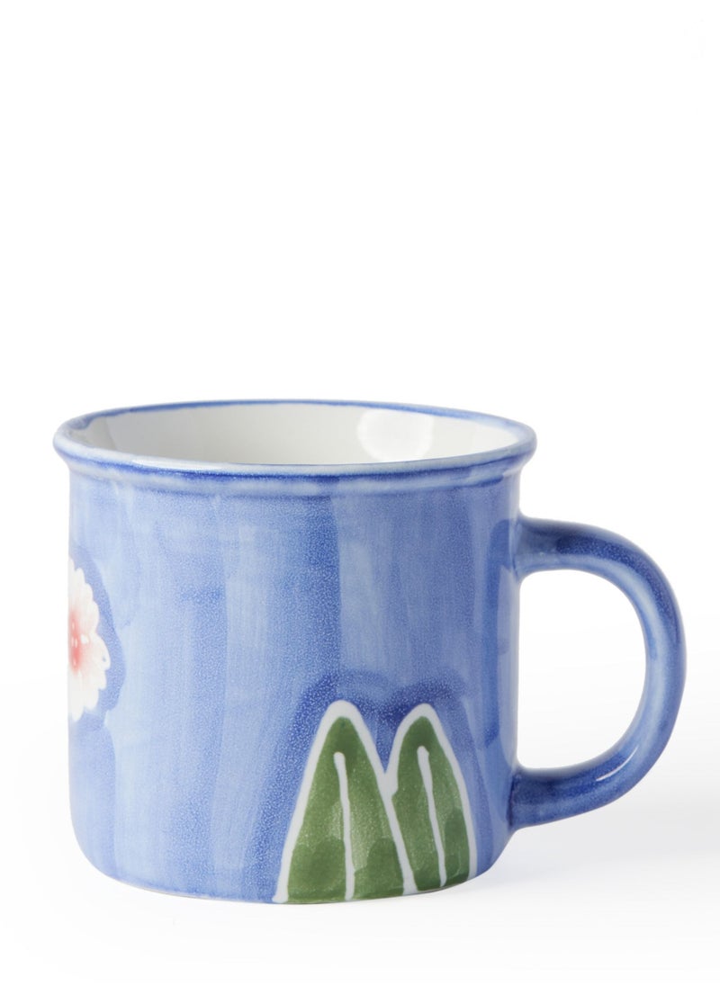 Prickly Pear Large 'Isa' Floral Circle Handle Mug  - Image 1