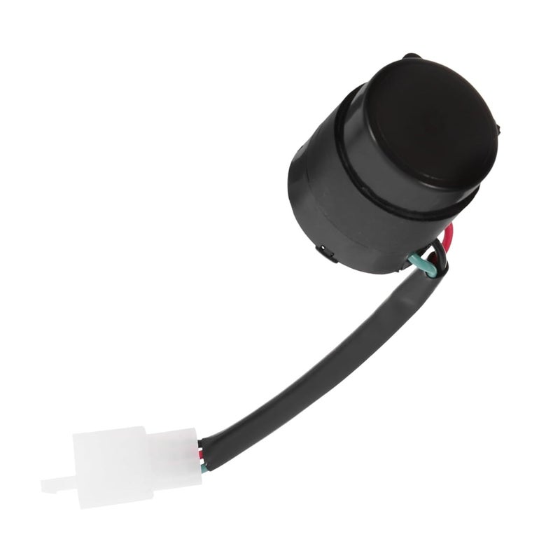 2pcs Black Motorcycle Scooter ATV Moped Signal Indicator Buzzer Drowsiness Alert - Image 3