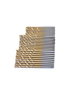 Generic 50PCS Titanium Micro Twist Drill Bits 1mm, 1.5mm, 2mm, 2.5mm, 3mm,-10pcs for Each,Small Fully Ground Mini Drill Bits  - Image 5