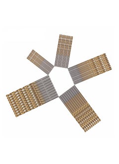 Generic 50PCS Titanium Micro Twist Drill Bits 1mm, 1.5mm, 2mm, 2.5mm, 3mm,-10pcs for Each,Small Fully Ground Mini Drill Bits  - Image 2