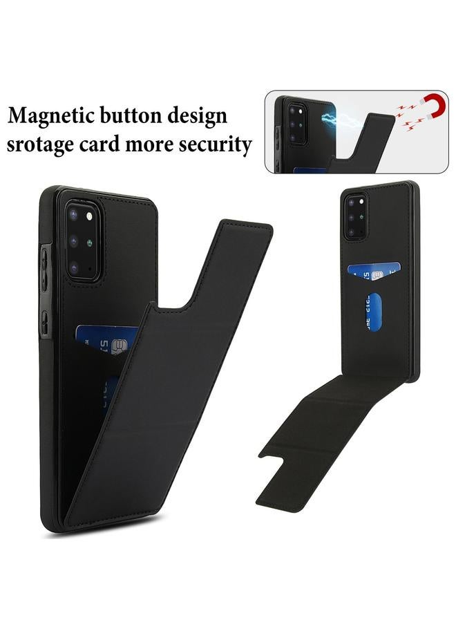 S-TOP Case For Samsung Galaxy S20 Tri-fold Holder Leather Phone Case with Card Slot - Image 3