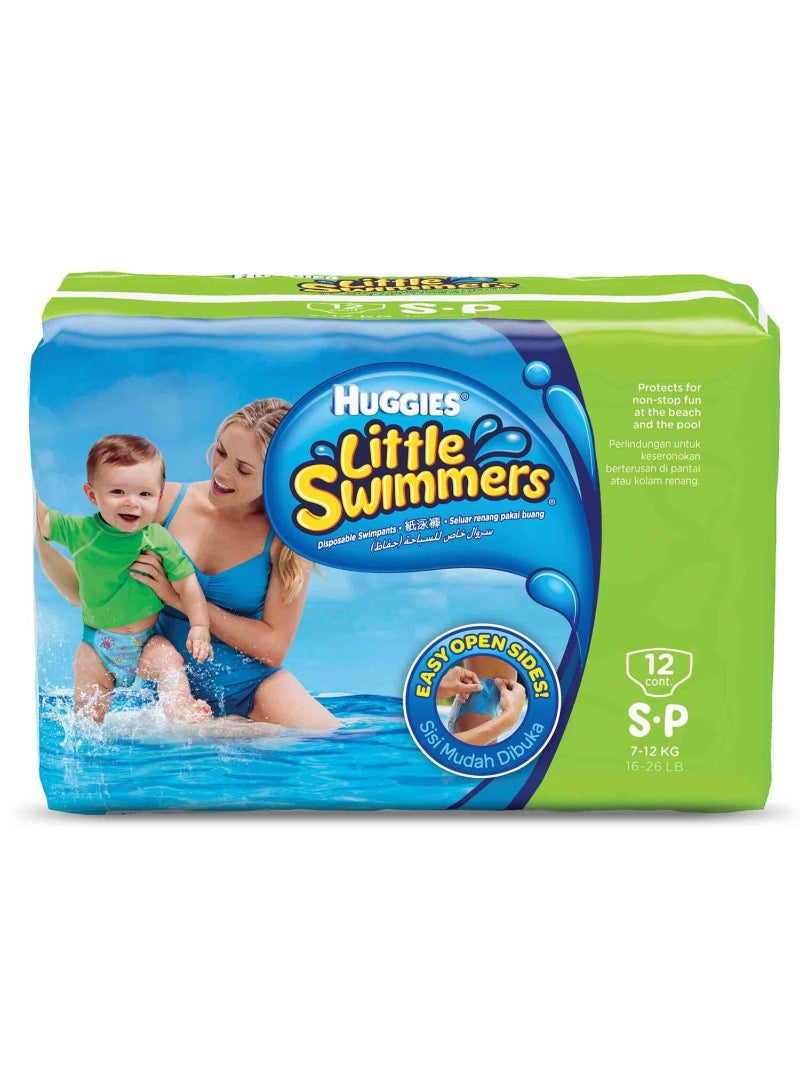 HUGGIES Little Swimmer Swim Pants Diaper Size Small 12 pcs