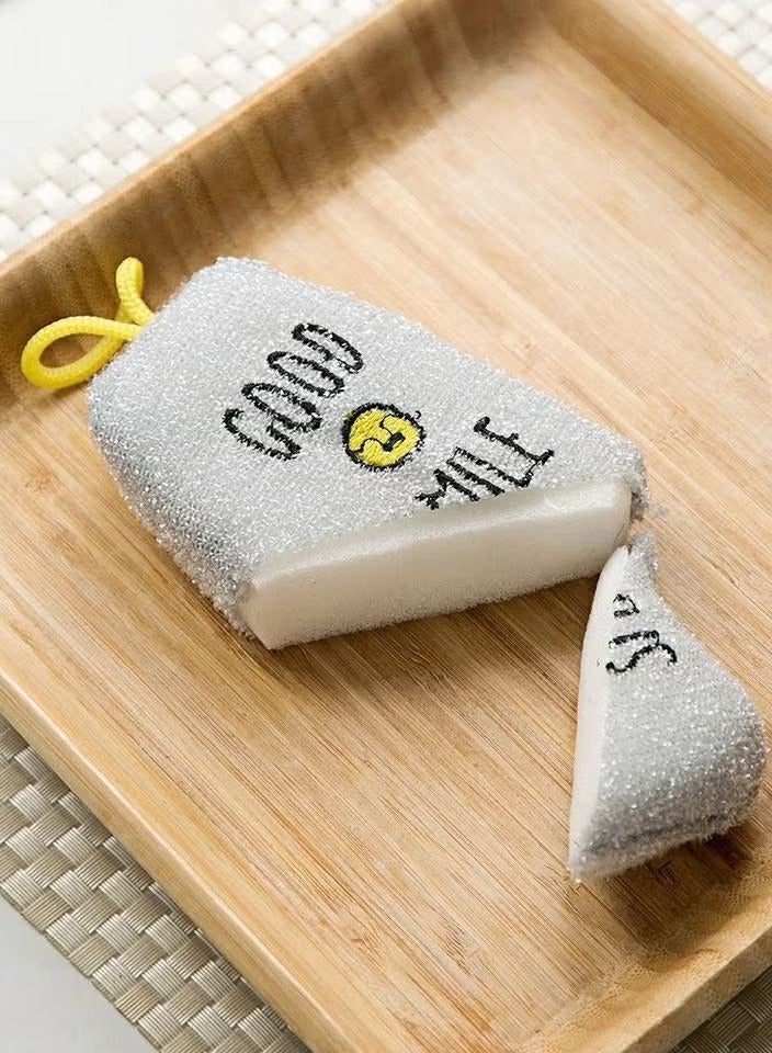 Pack of 4 durable and highly effective cleaning sponges - multipurpose dishwashing sponge - Image 2