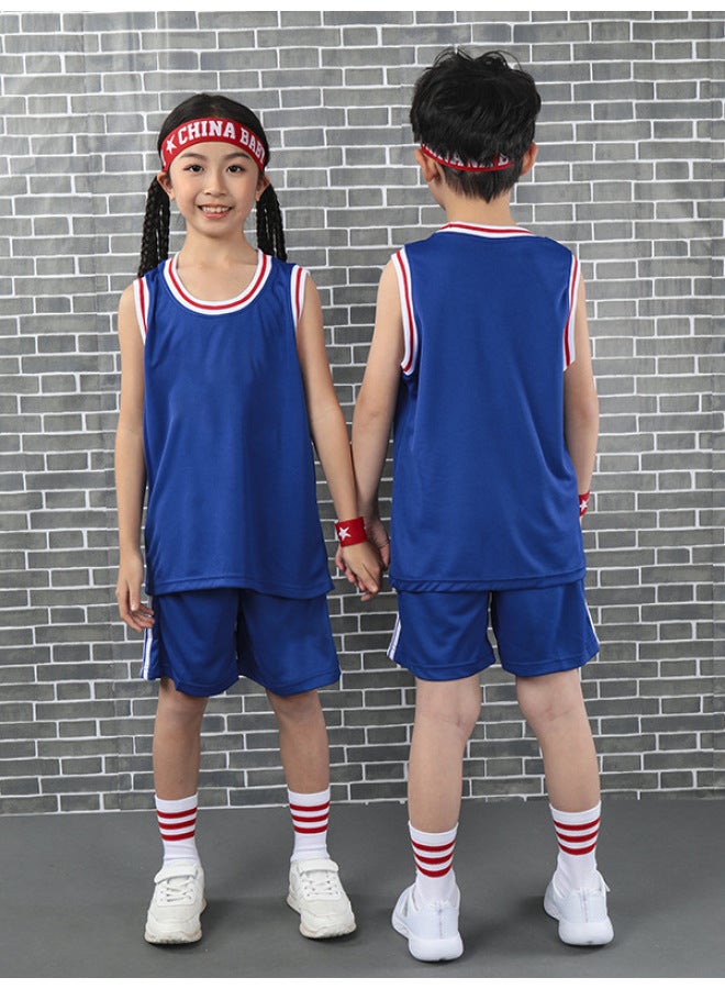 Light Board Children's Basketball Suit Suit Training Suit Breathable Sweat-absorbent Sportswear Lakers s Jersey Custom