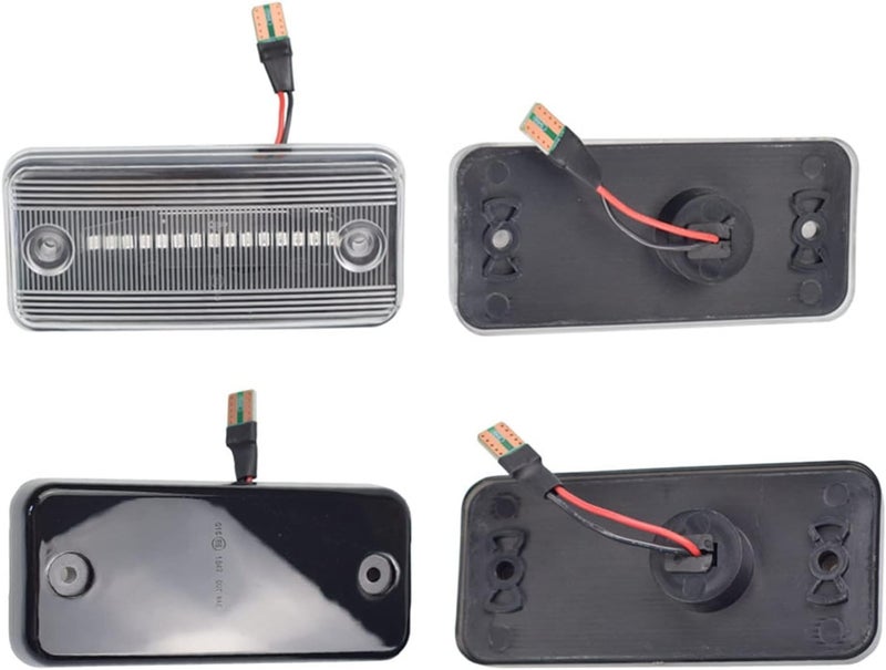 QASULER Dynamic Side Marker Lamp Turn Signal Lights - Image 2