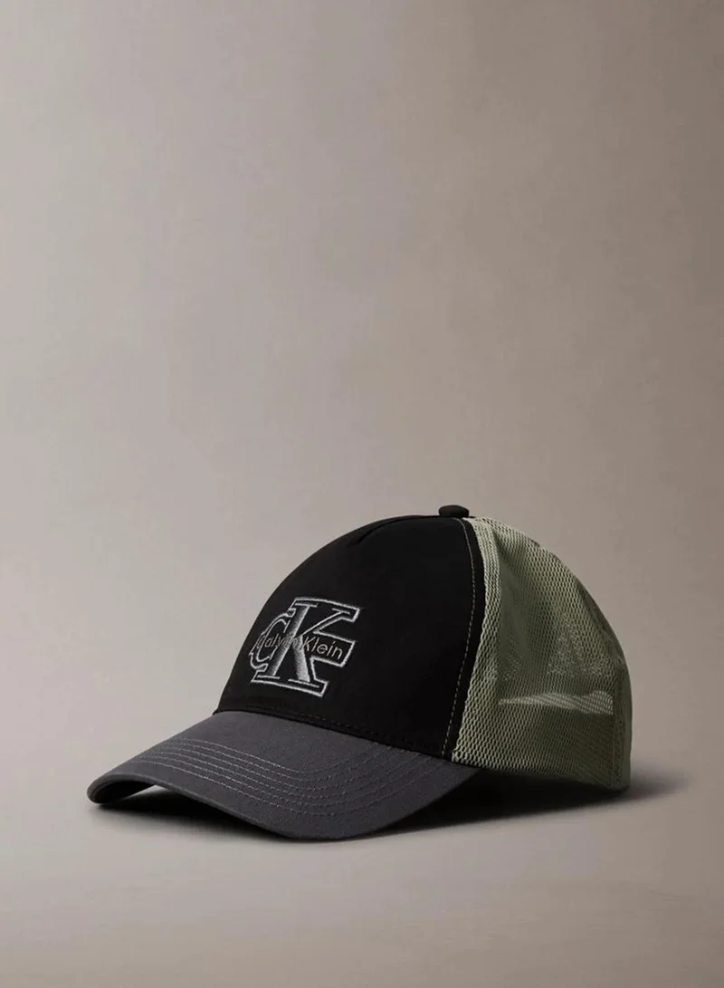 Calvin Klein Twill Logo Embroidery Trucker Cap